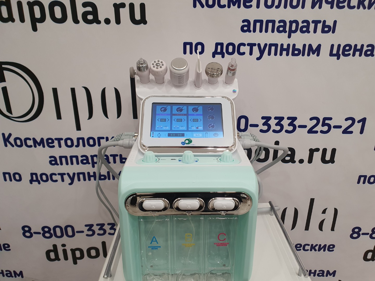 Косметологический комбайн по уходу за кожей лица 6 в 1 RL-D07